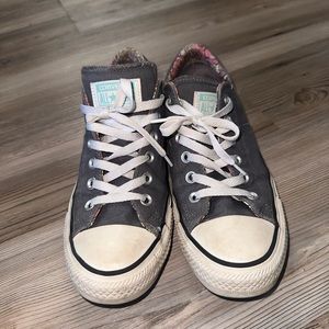 Dark gray converse